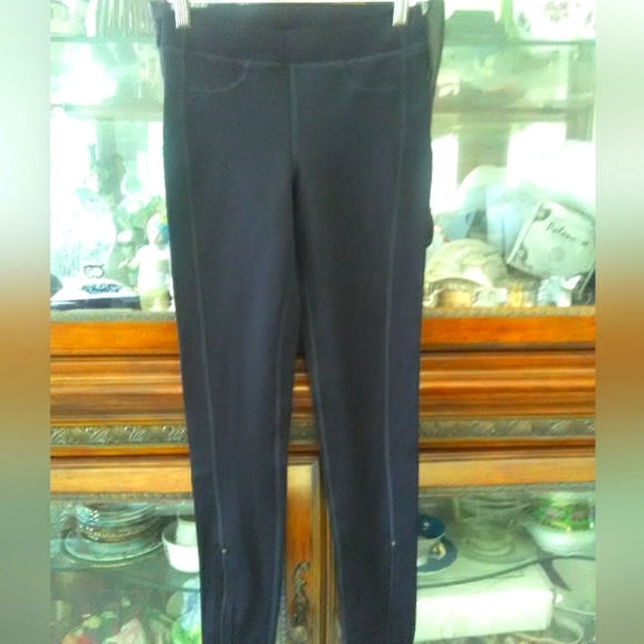 BNWOT RAG & BONE JEAN LEGGINGS (LIKE A GLOVE) BLACK SZ. XS ZIPPERS ON LEGS - Picture 1 of 7
